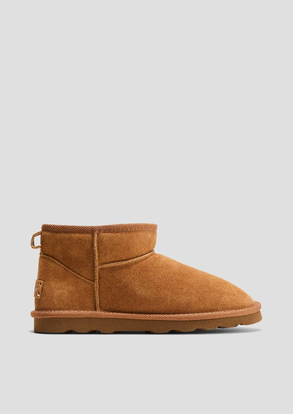 s.Oliver Flache Stiefel aus Leder Fabrik Onlineshop