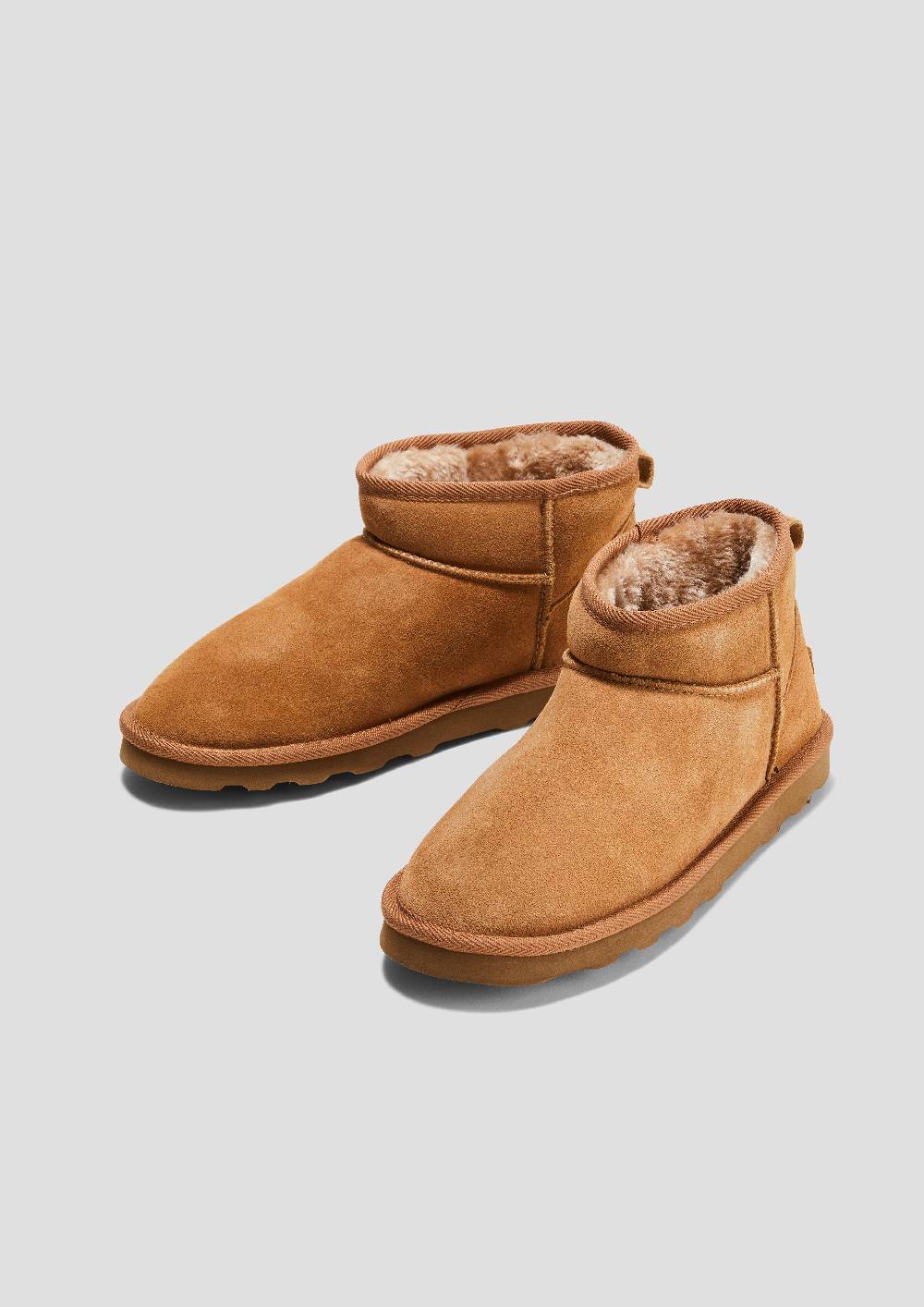 s.Oliver Flache Stiefel aus Leder Fabrik Onlineshop