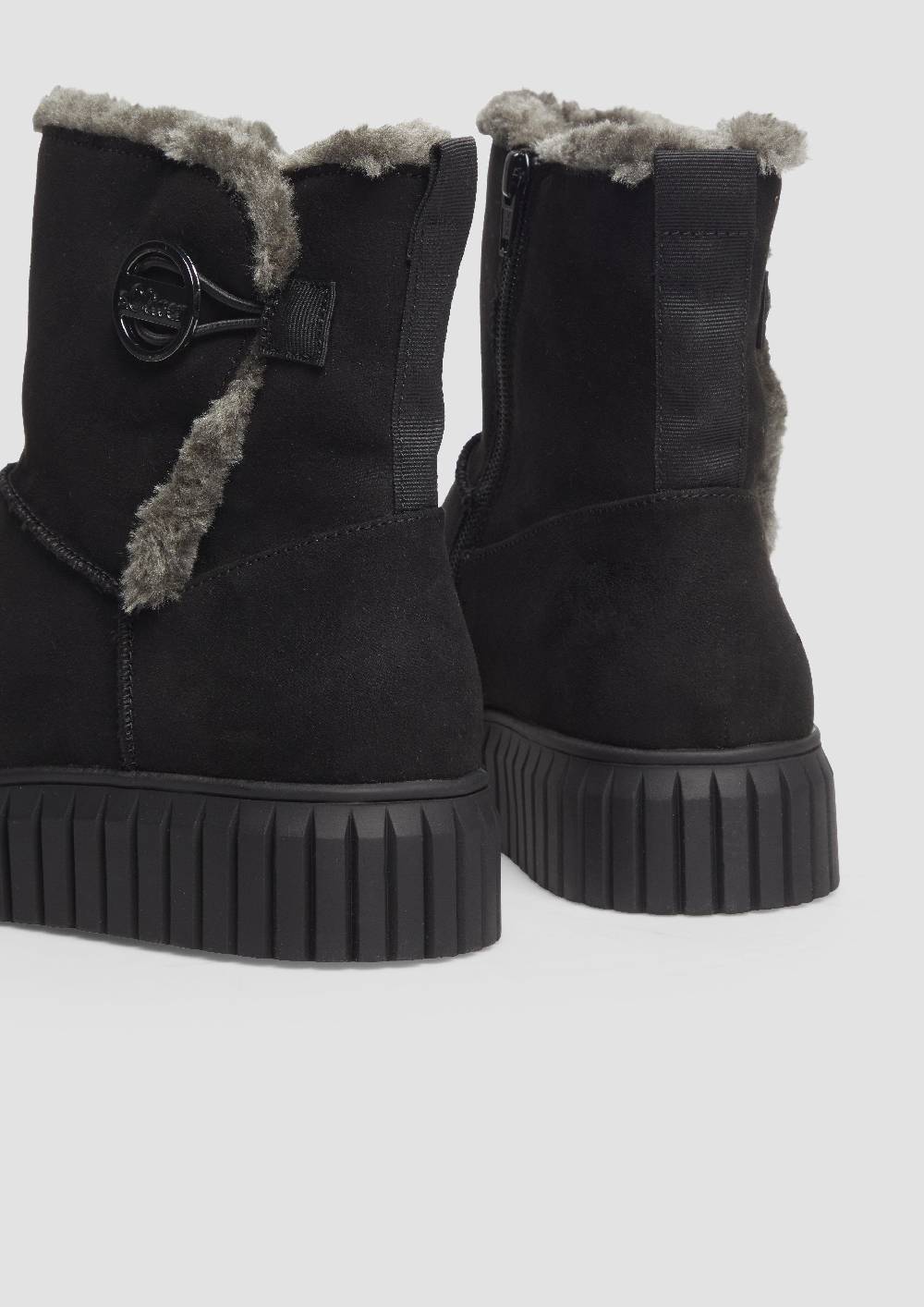s.Oliver Gefütterte Boots mit Plateausohle Fabrikpreis
