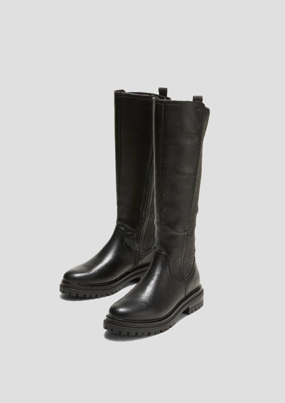 s.Oliver Stiefel in Glattleder-Optik Sonderangebot