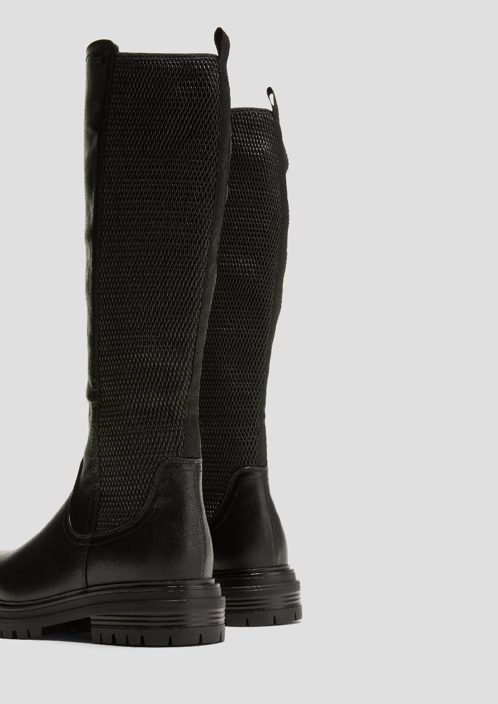 s.Oliver Stiefel in Glattleder-Optik Sonderangebot