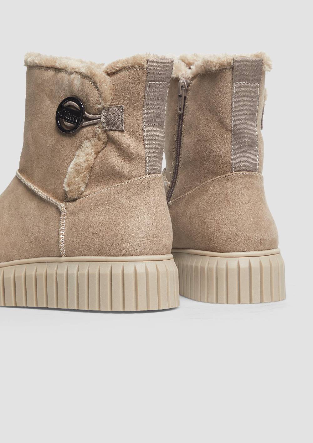 s.Oliver Gefütterte Boots mit Plateausohle Versandkostenfrei