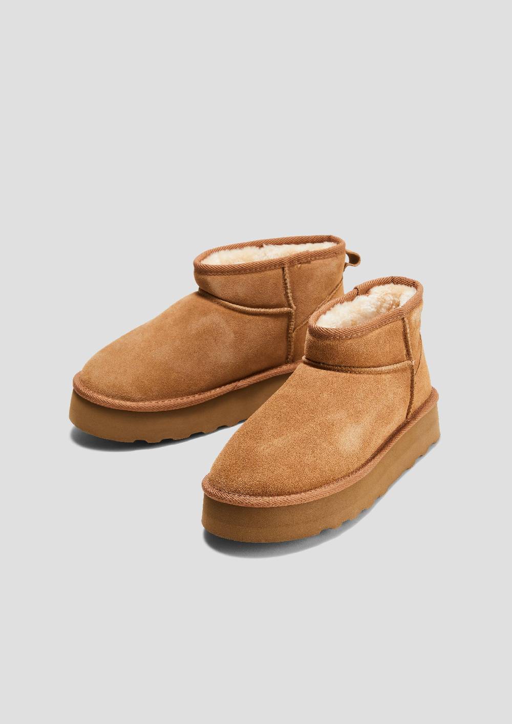 s.Oliver Stiefel mit Teddyplüsch-Futter Flash Sale