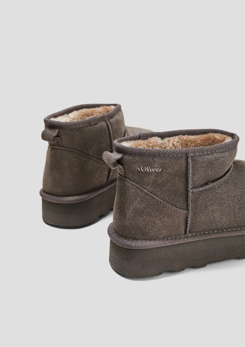 s.Oliver Stiefel mit Teddyplüsch-Futter Begrenztes Angebot