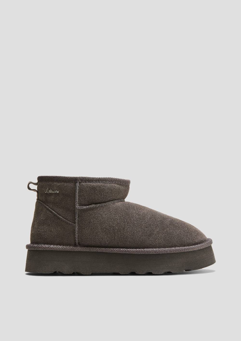 s.Oliver Stiefel mit Teddyplüsch-Futter Begrenztes Angebot
