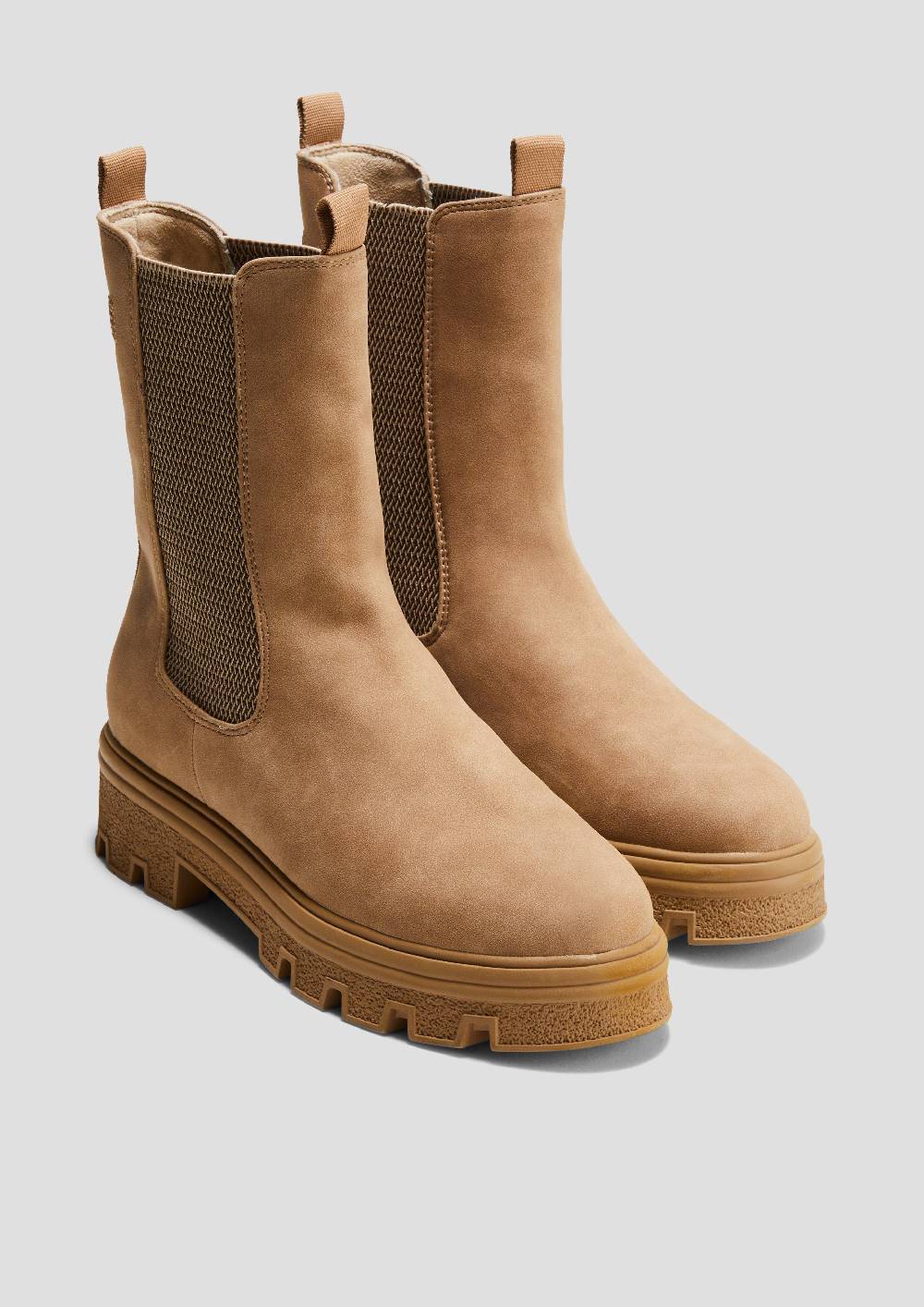 s.Oliver Halbhohe Chelsea Boots Preisnachlass