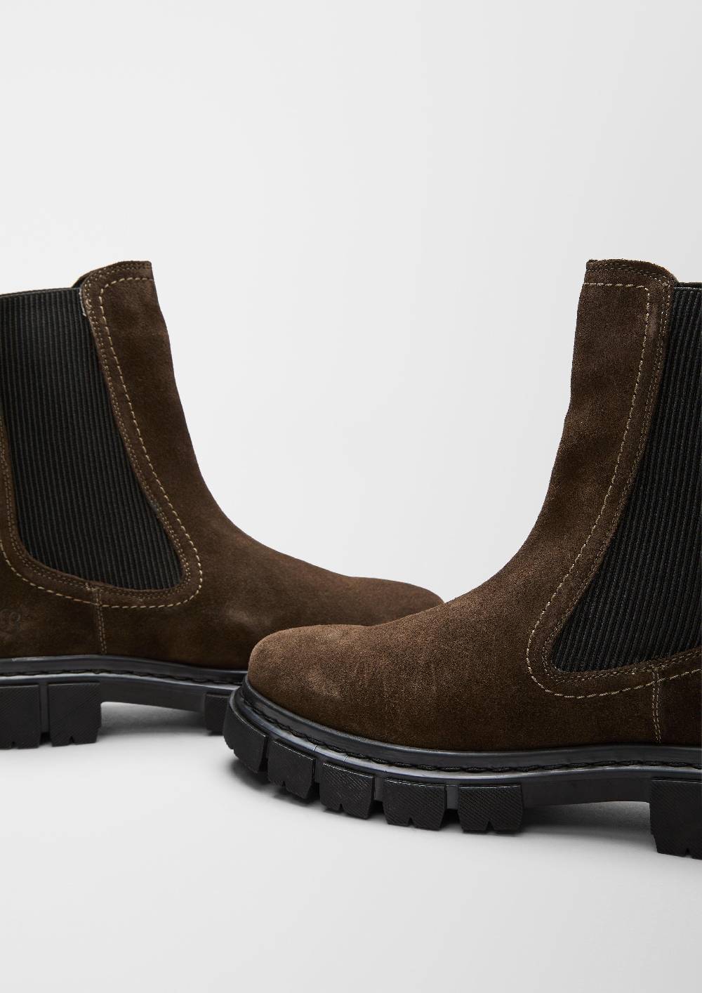 s.Oliver Stiefel aus Veloursleder Black Friday