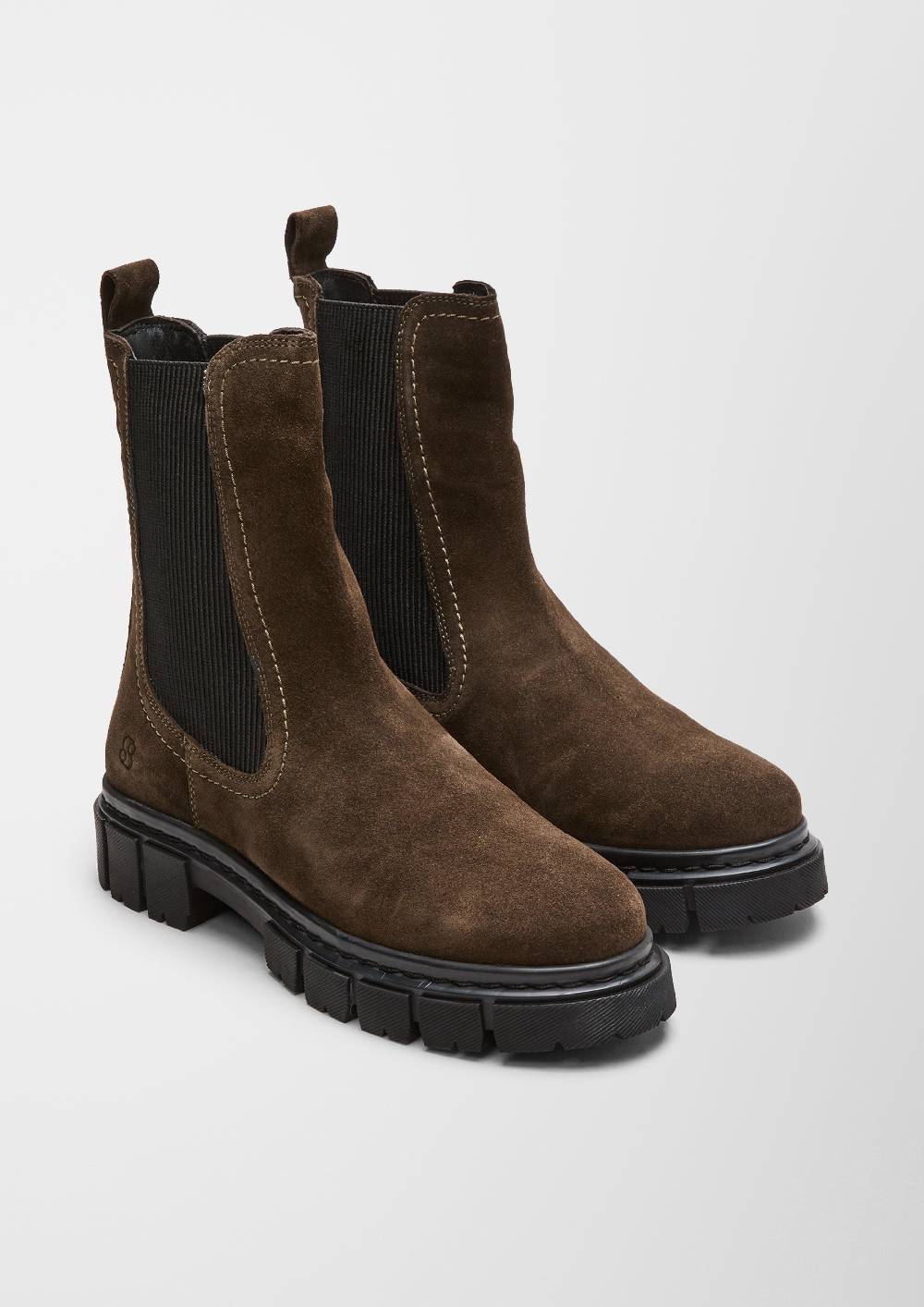 s.Oliver Stiefel aus Veloursleder Black Friday