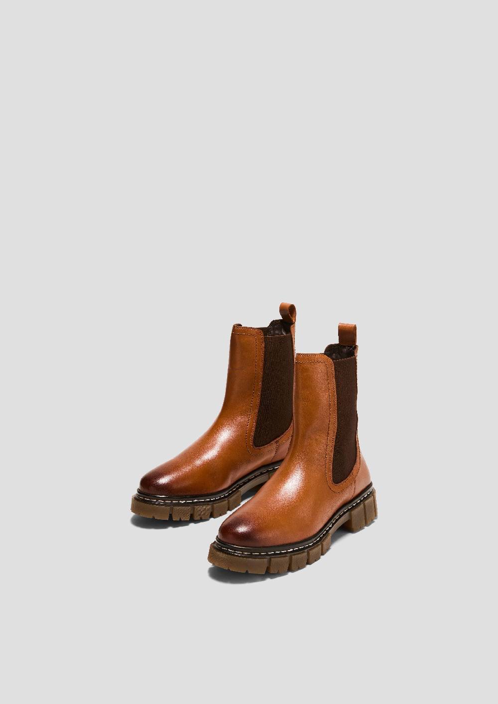 s.Oliver Chelsea Boots aus Leder Weihnachtsangebot