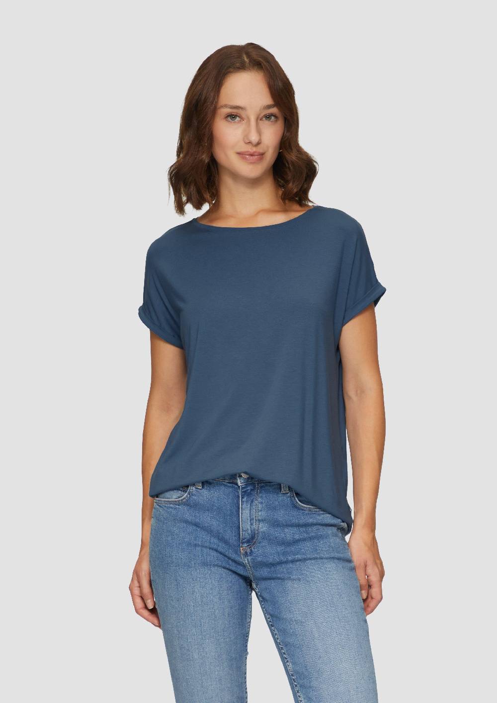 s.Oliver Loose-Fit-Shirt im Lyocellmix Osterangebot