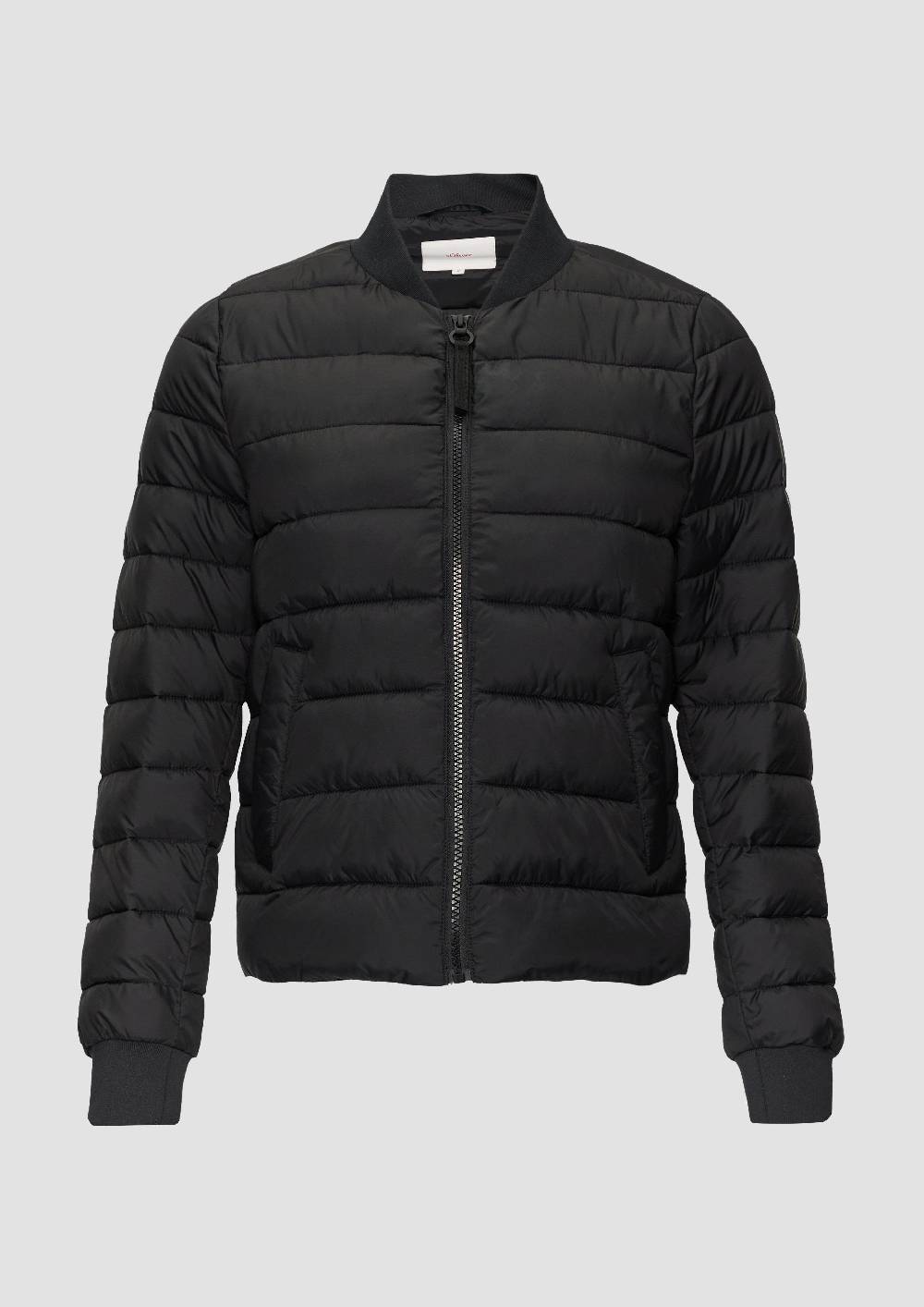s.Oliver Kurze Steppjacke mit Rippbündchen Lagerräumung