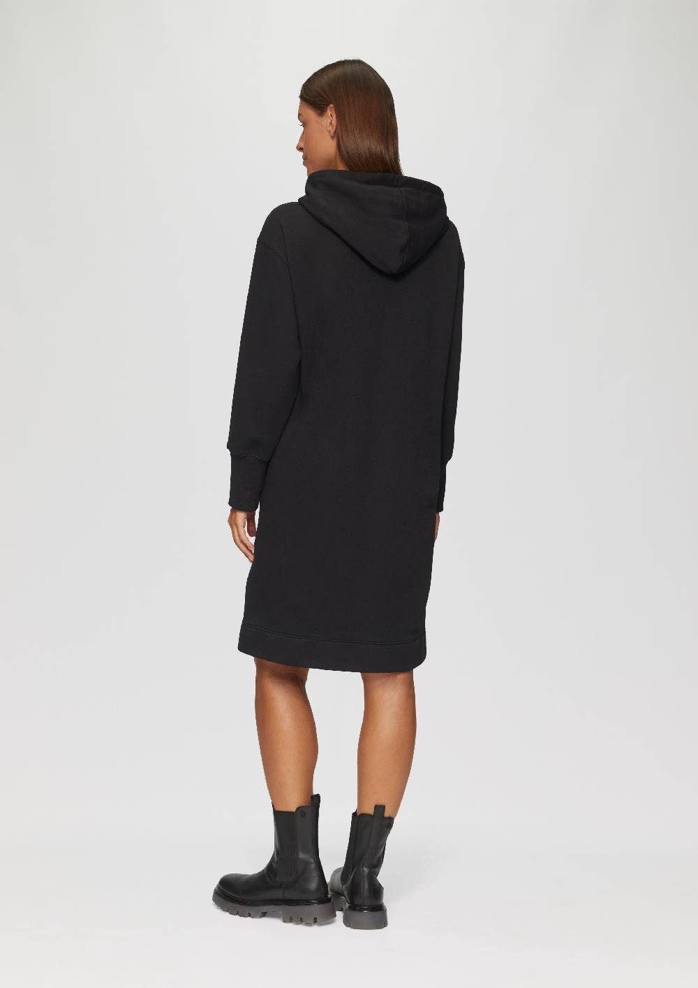 s.Oliver Sweatkleid mit Eingrifftaschen und vorgesetzter Seitennaht Top Angebot