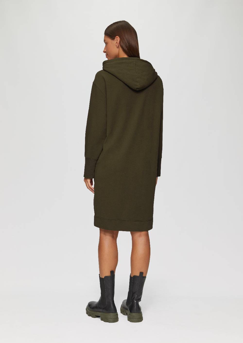 s.Oliver Sweatkleid mit Eingrifftaschen und vorgesetzter Seitennaht Neueste Mode