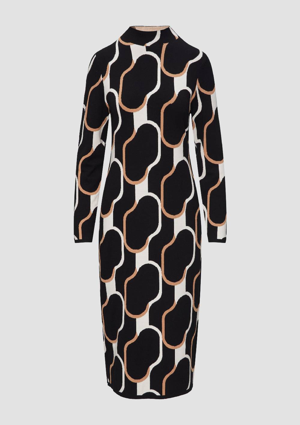 s.Oliver Strick-Kleid mit Stehkragen Zeitlich begrenztes Angebot