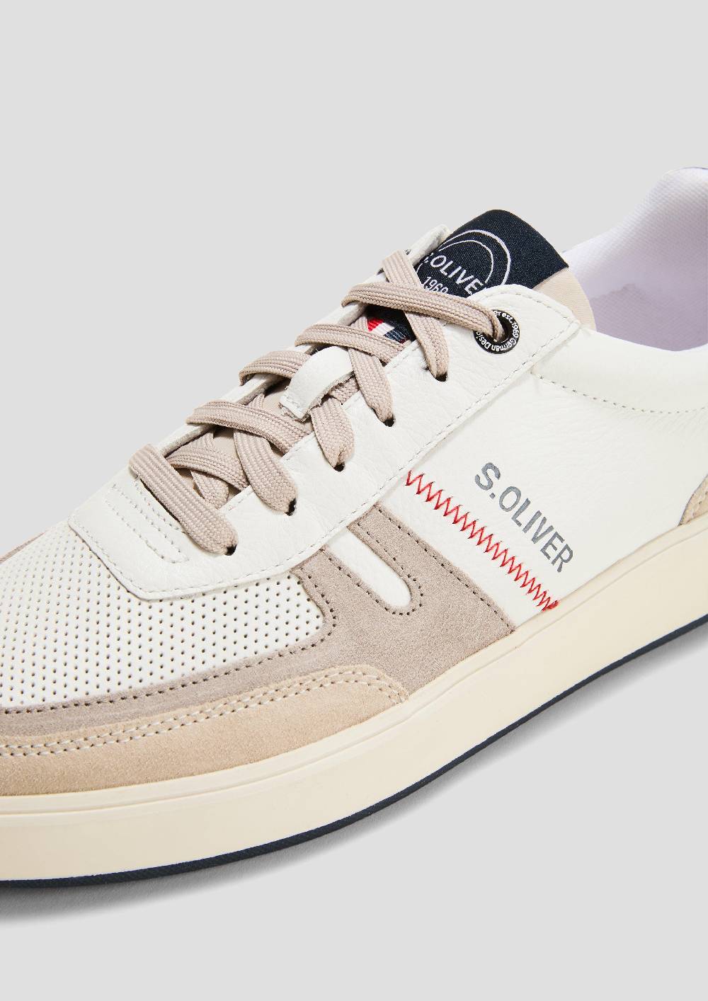 s.Oliver Sneaker aus Leder mit Logo-Detail Wochenangebot