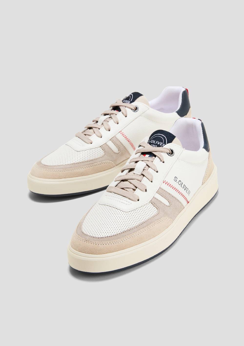 s.Oliver Sneaker aus Leder mit Logo-Detail Wochenangebot