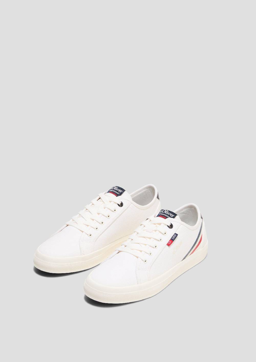 s.Oliver Sneaker mit Kontrast-Details und Logo Letzte 2 Tage