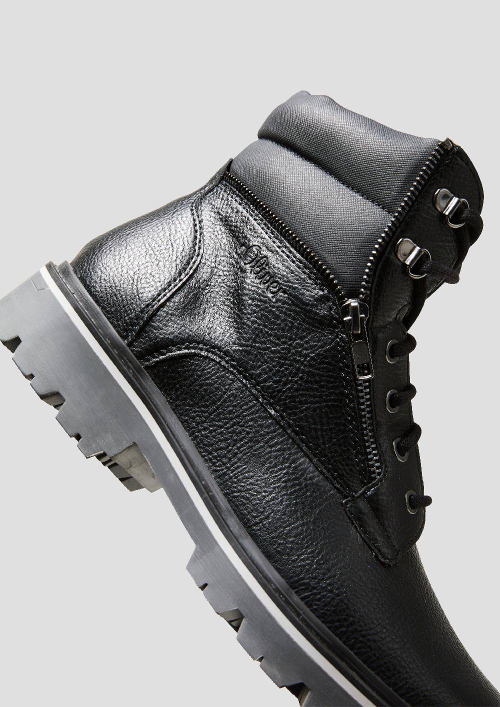 s.Oliver Stiefel in Lederoptik Letzter Tag