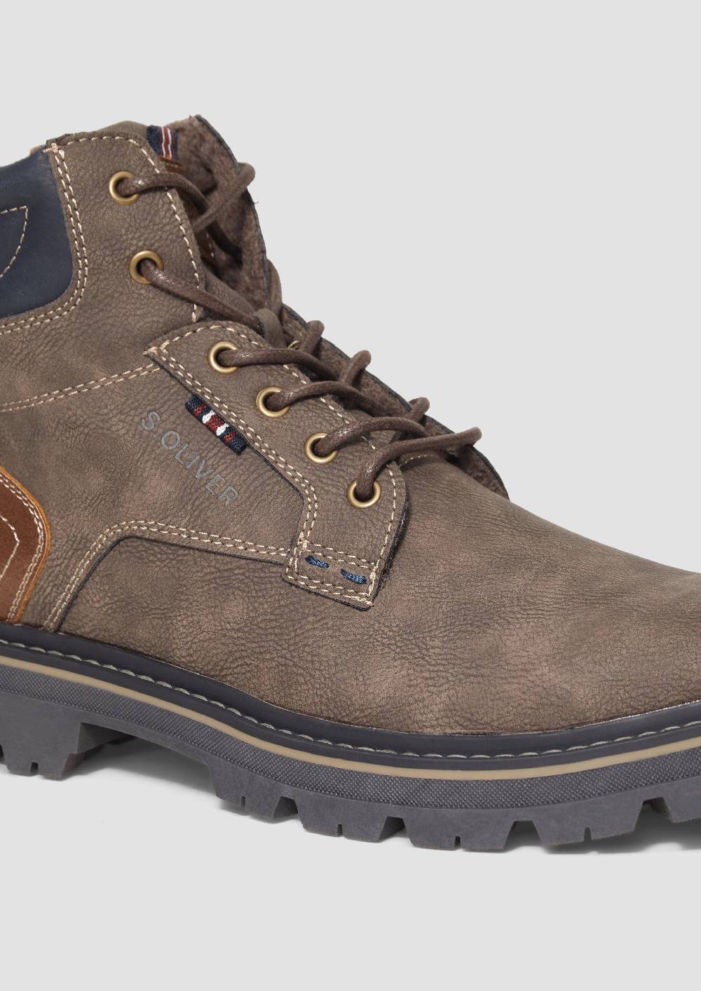 s.Oliver Stiefel in Leder-Optik Sonderangebot der Fabrik