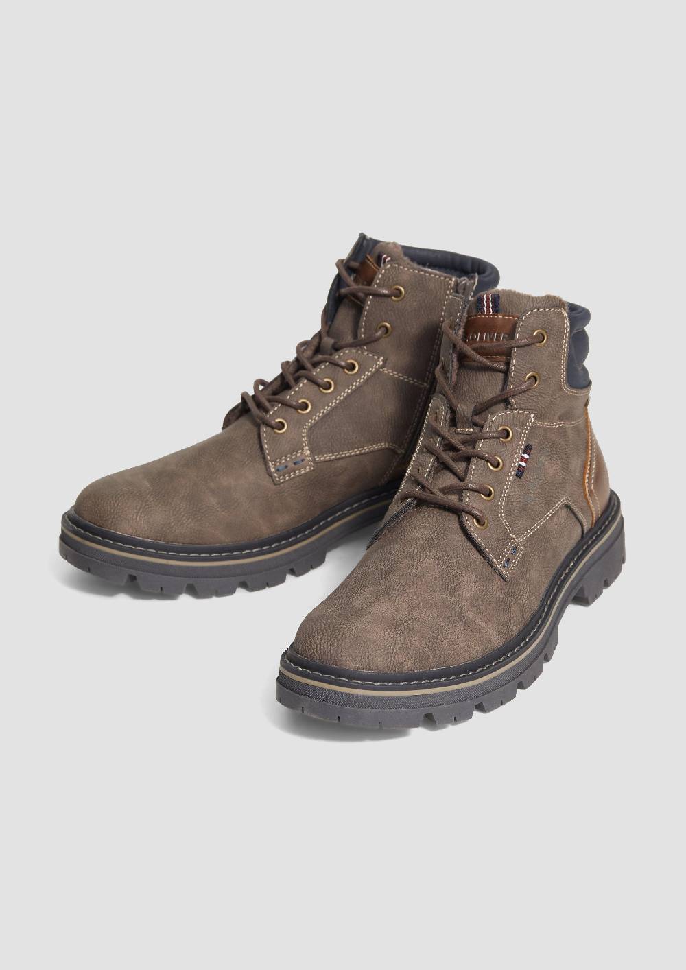 s.Oliver Stiefel in Leder-Optik Sonderangebot der Fabrik