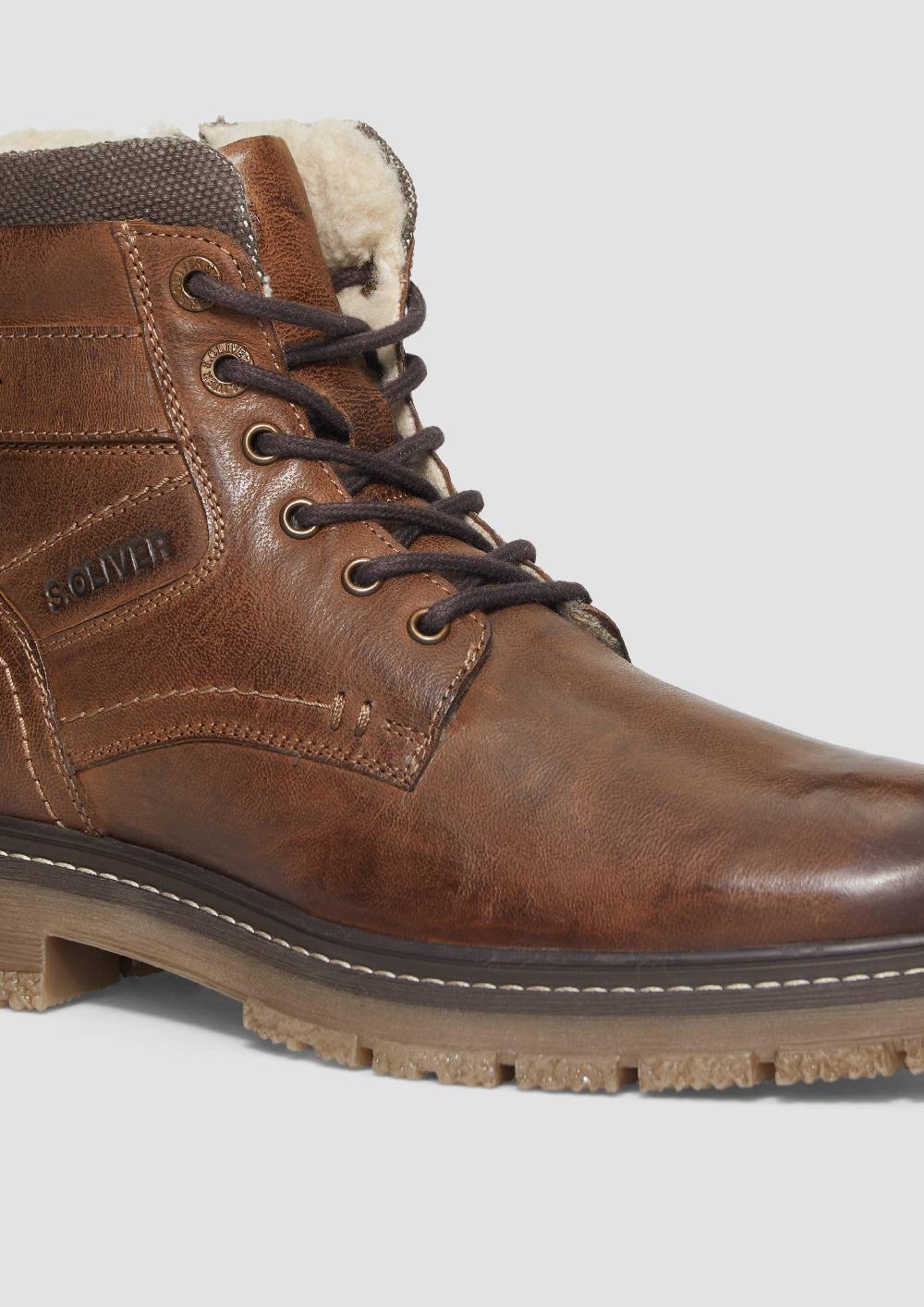 s.Oliver Stiefel aus Leder Bis zu 55% Rabatt