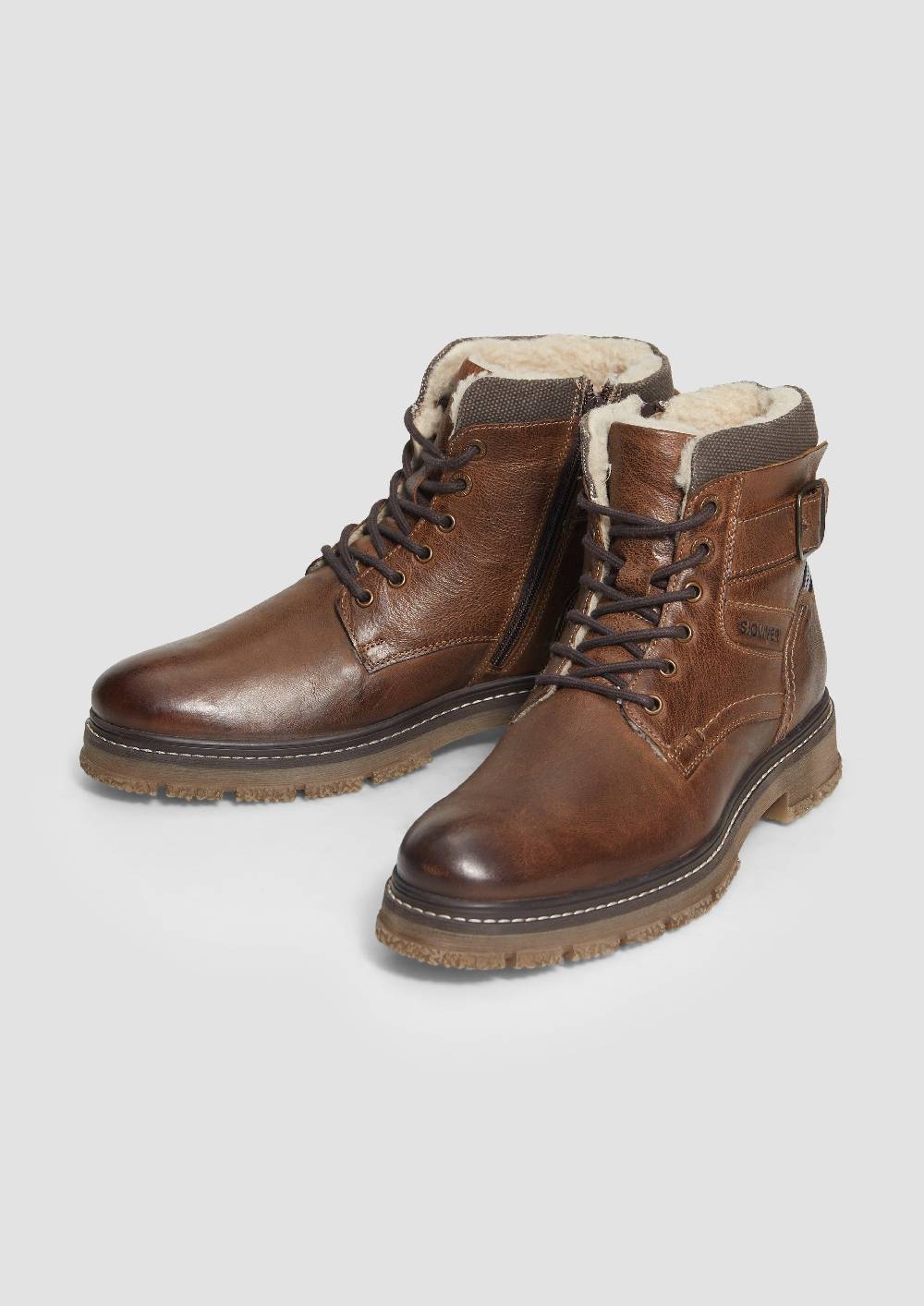 s.Oliver Stiefel aus Leder Bis zu 55% Rabatt