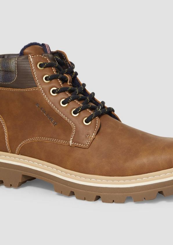 s.Oliver Stiefel mit Schnürung