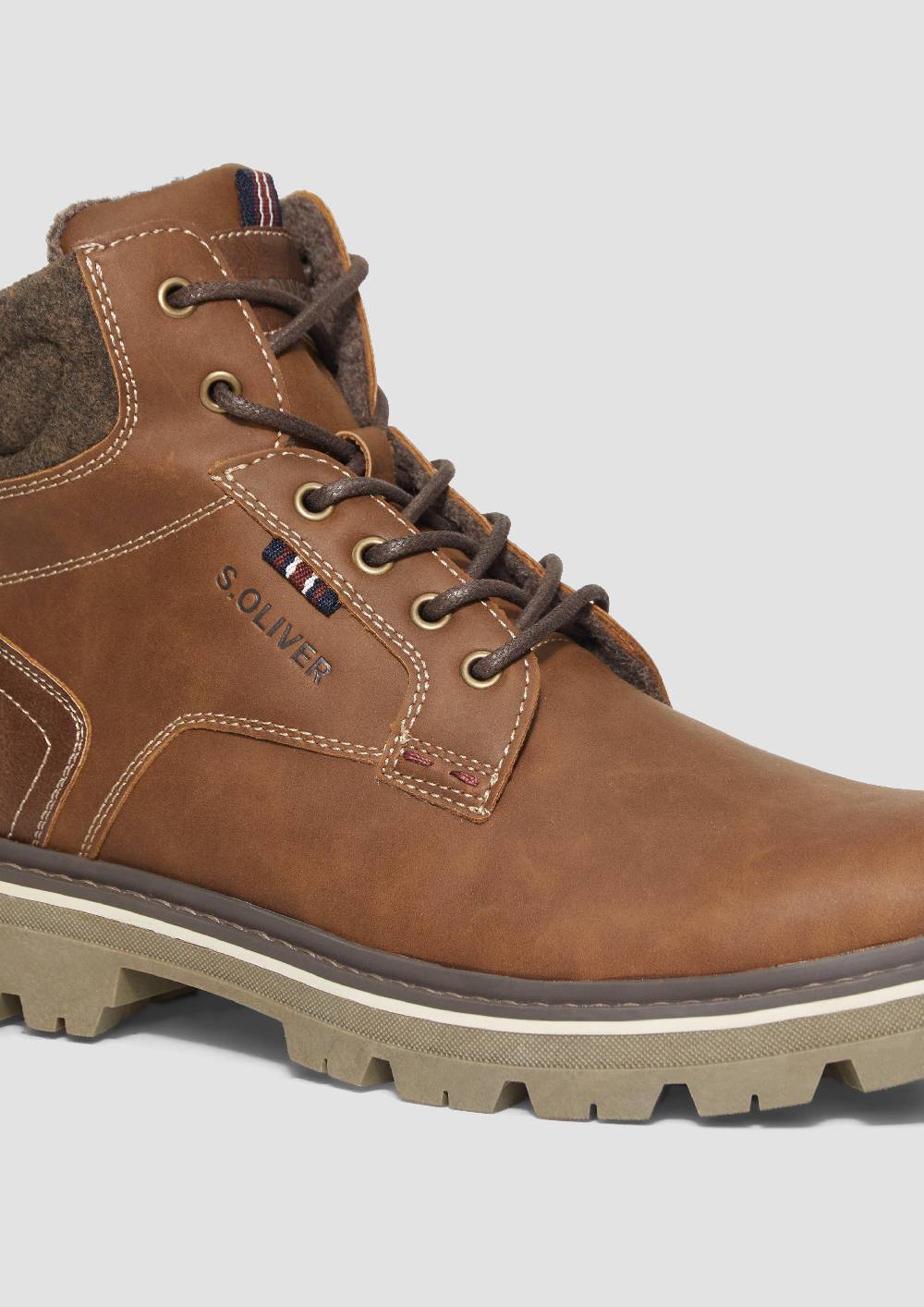 s.Oliver Stiefel in Leder-Optik 50% Rabatt für begrenzte Zeit