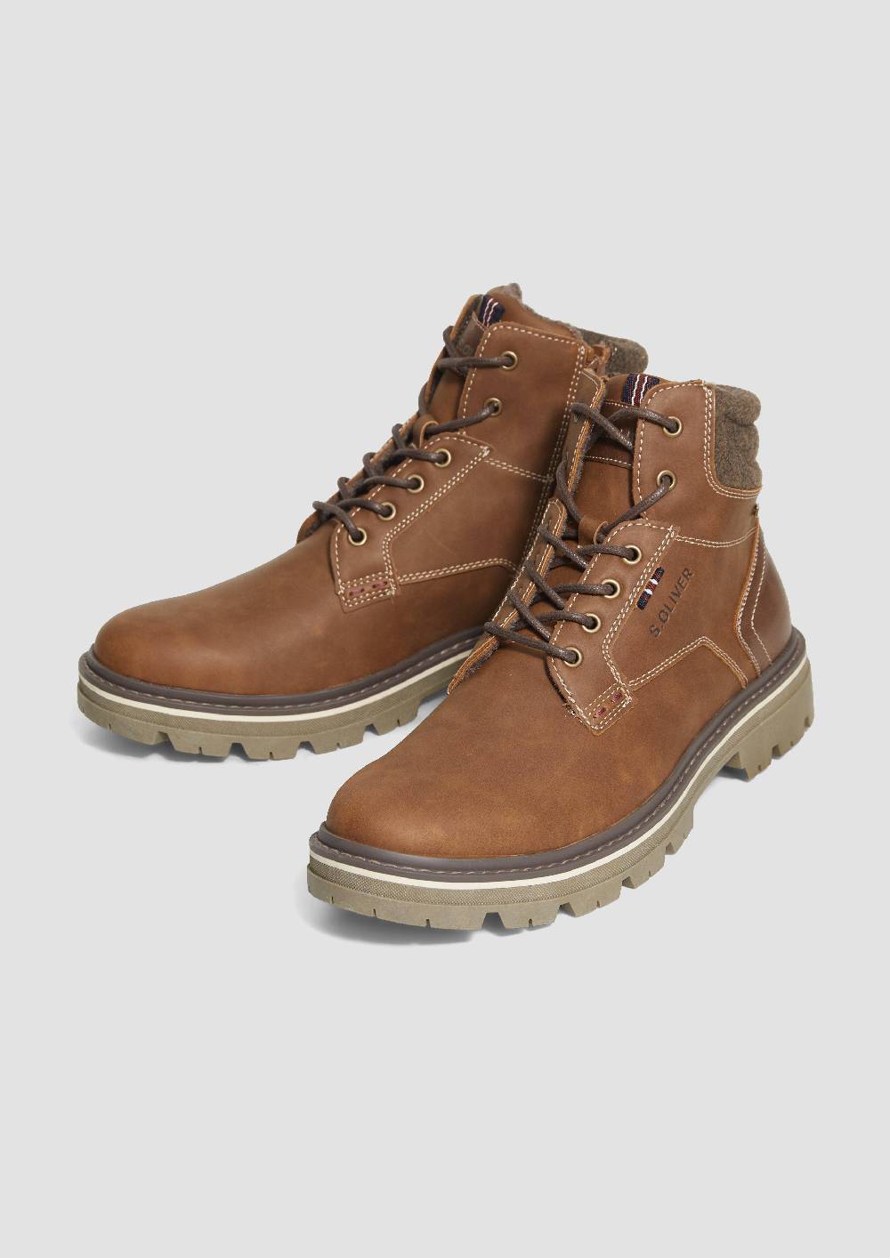 s.Oliver Stiefel in Leder-Optik 50% Rabatt für begrenzte Zeit