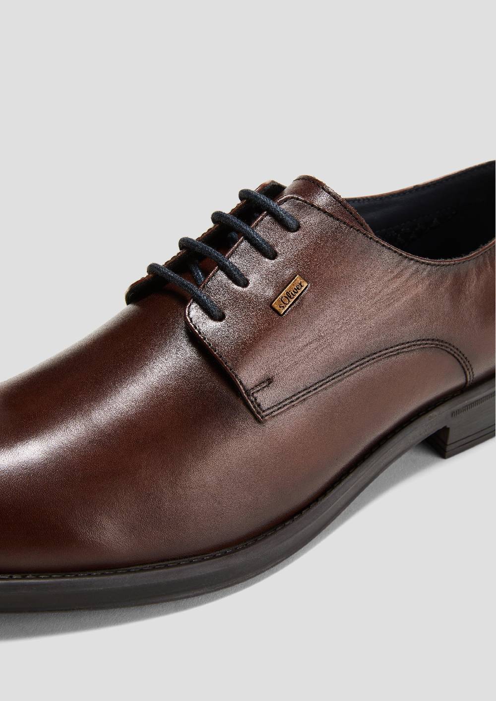s.Oliver Elegante Schnürer aus Echtleder Verkauf