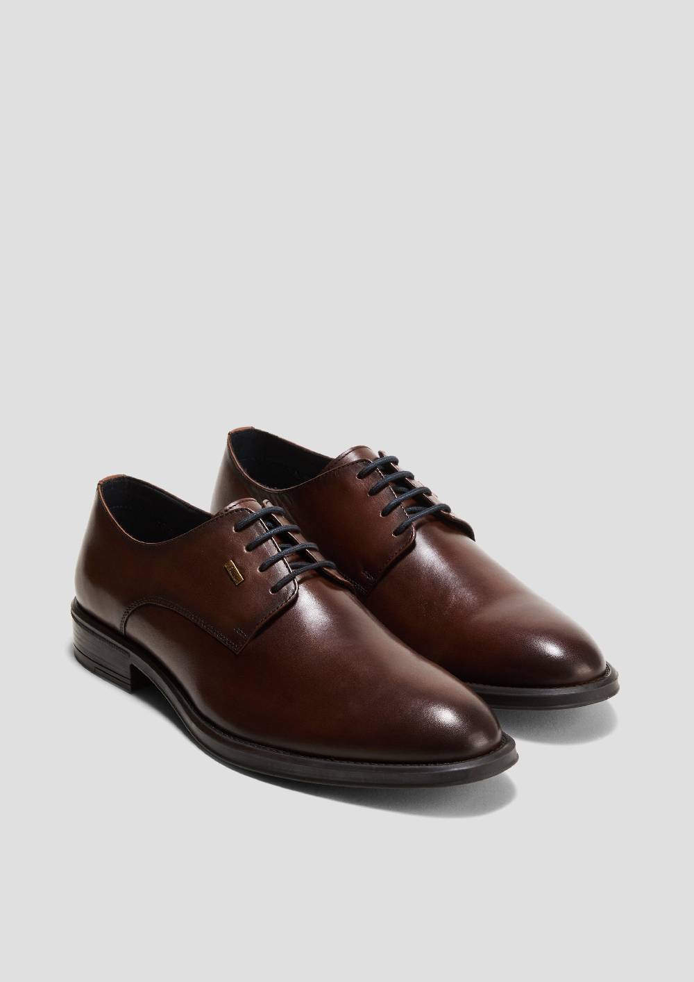 s.Oliver Elegante Schnürer aus Echtleder Verkauf