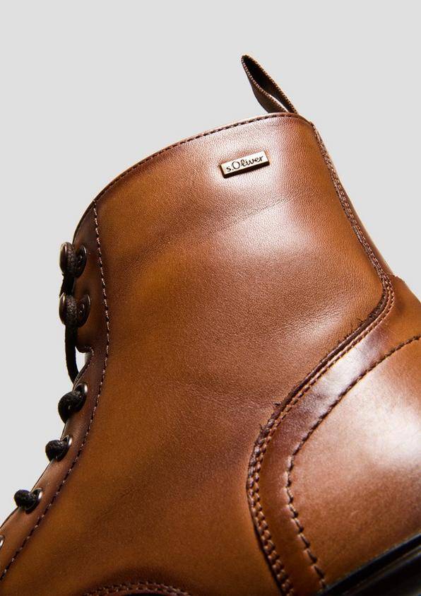 s.Oliver Boots aus Rindsleder Rabatt
