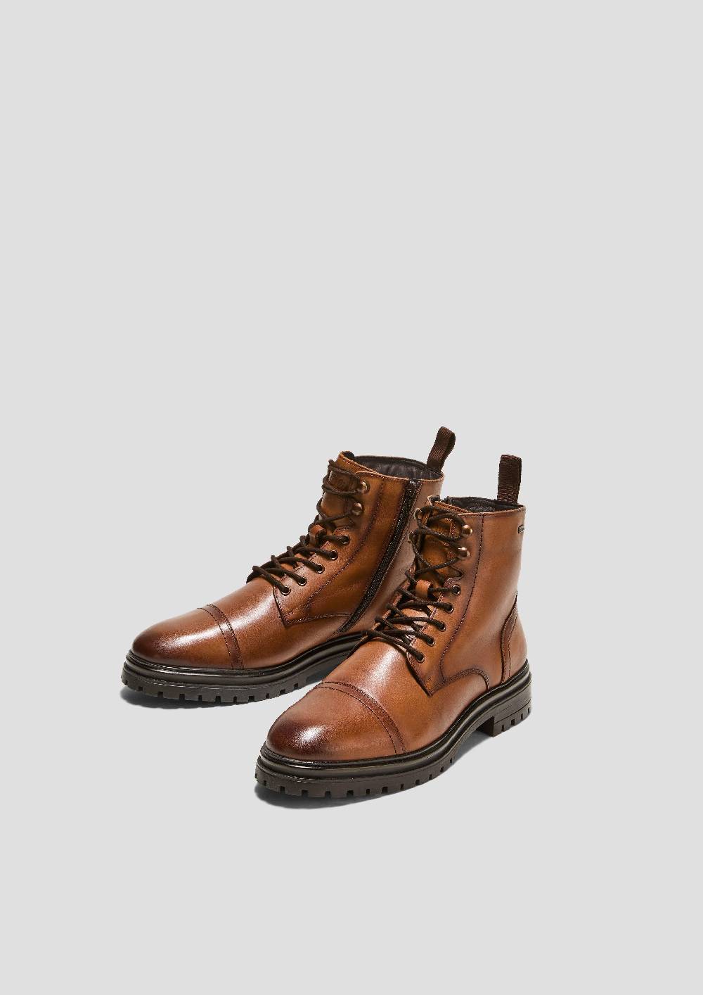 s.Oliver Boots aus Rindsleder Rabatt