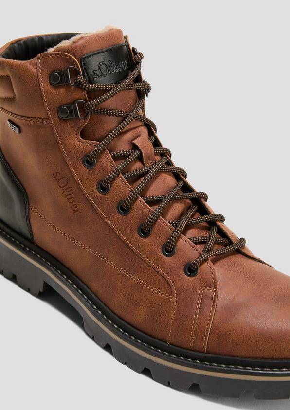 s.Oliver Gefütterte Schnür-Boots Günstig kaufen