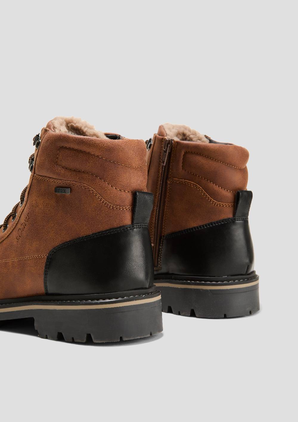 s.Oliver Gefütterte Schnür-Boots Günstig kaufen