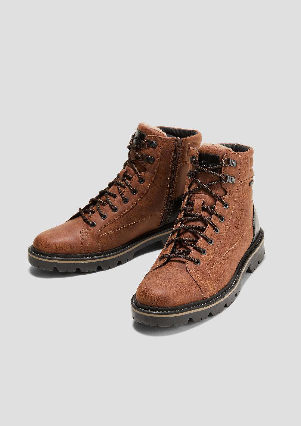s.Oliver Gefütterte Schnür-Boots Günstig kaufen