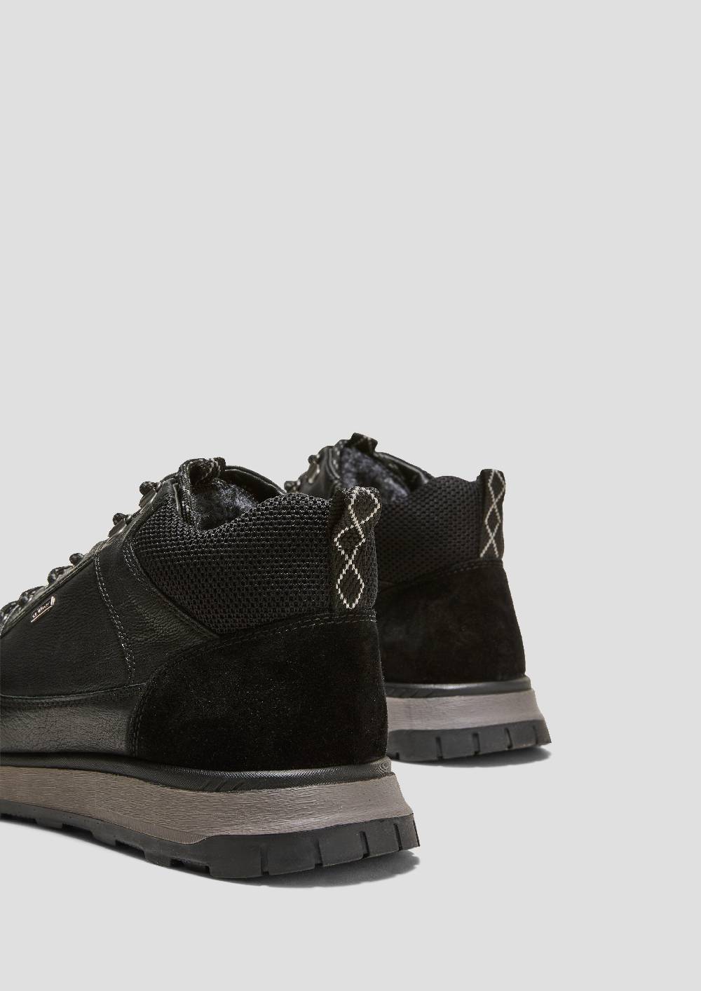 s.Oliver Echtleder-Stiefel in Sneaker-Optik Versandkostenfrei