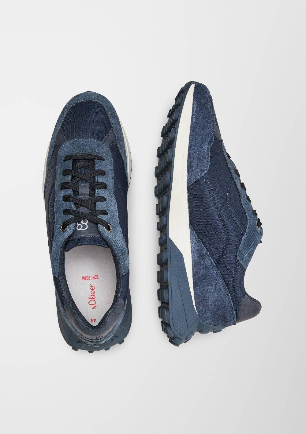 s.Oliver Sneaker im Materialmix Preisnachlass