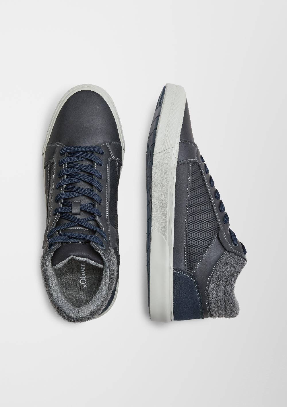 s.Oliver High Sneaker im Materialmix Osterangebot