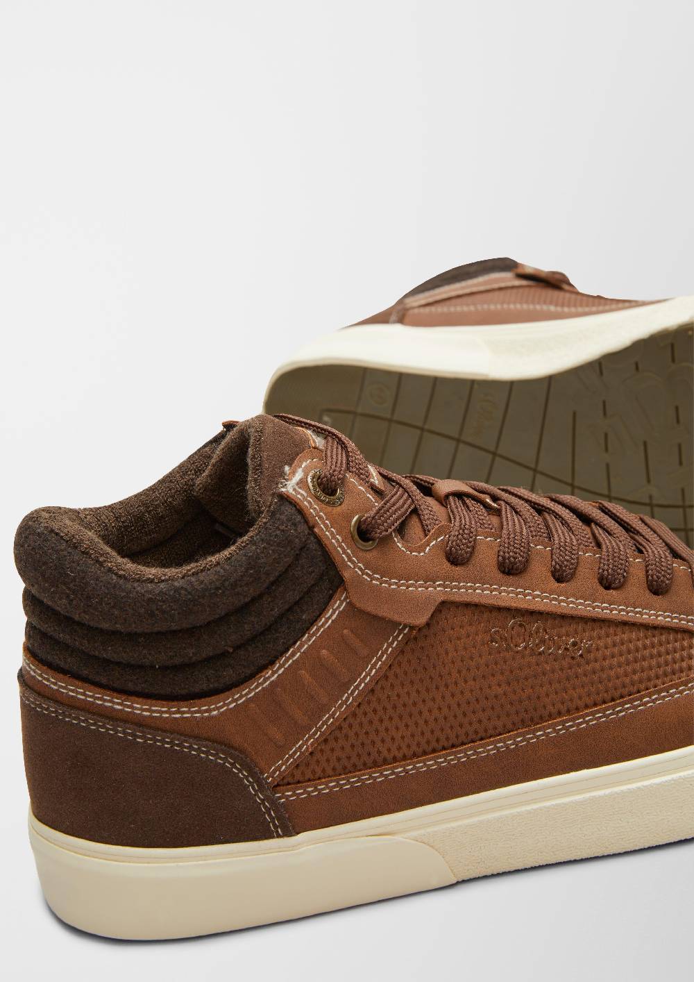 s.Oliver High Sneaker im Materialmix Muttertagsangebot