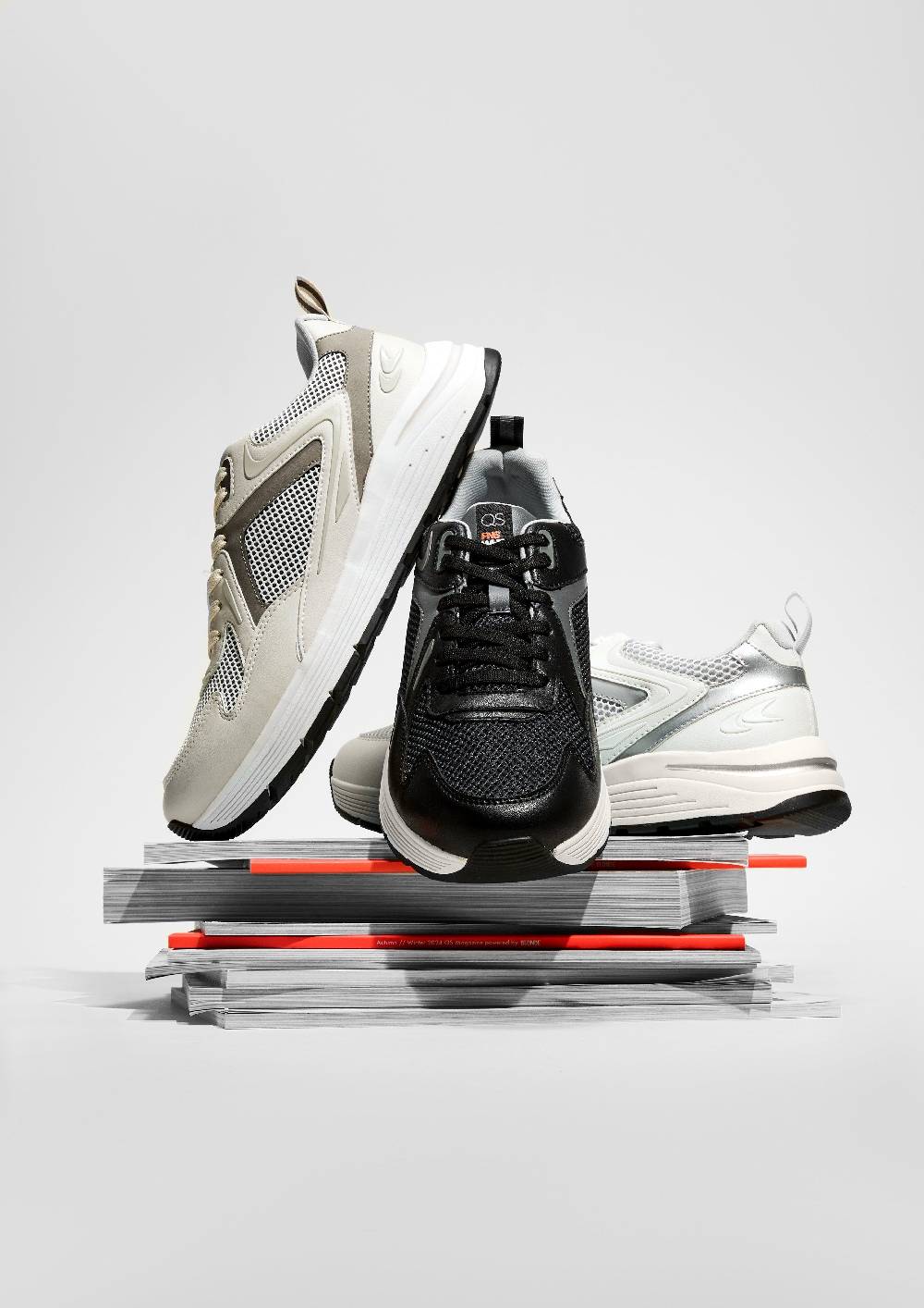 s.Oliver Sportlicher Sneaker mit Mesh Jubiläumsangebot