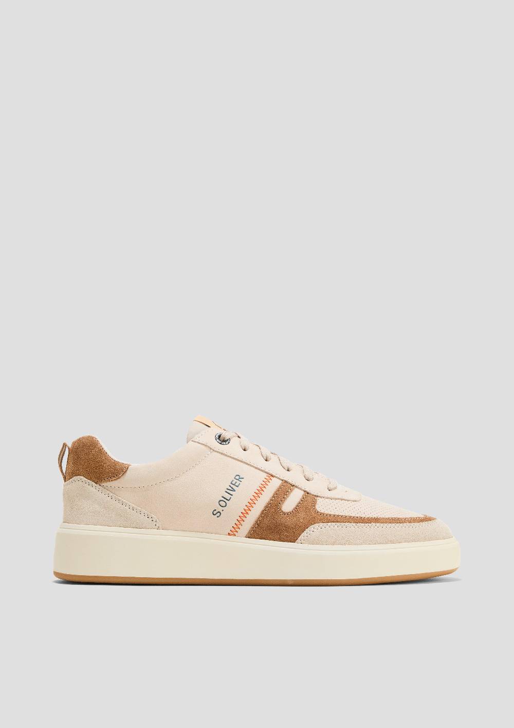 s.Oliver Sneaker aus Leder mit Logo-Detail Blitzangebot