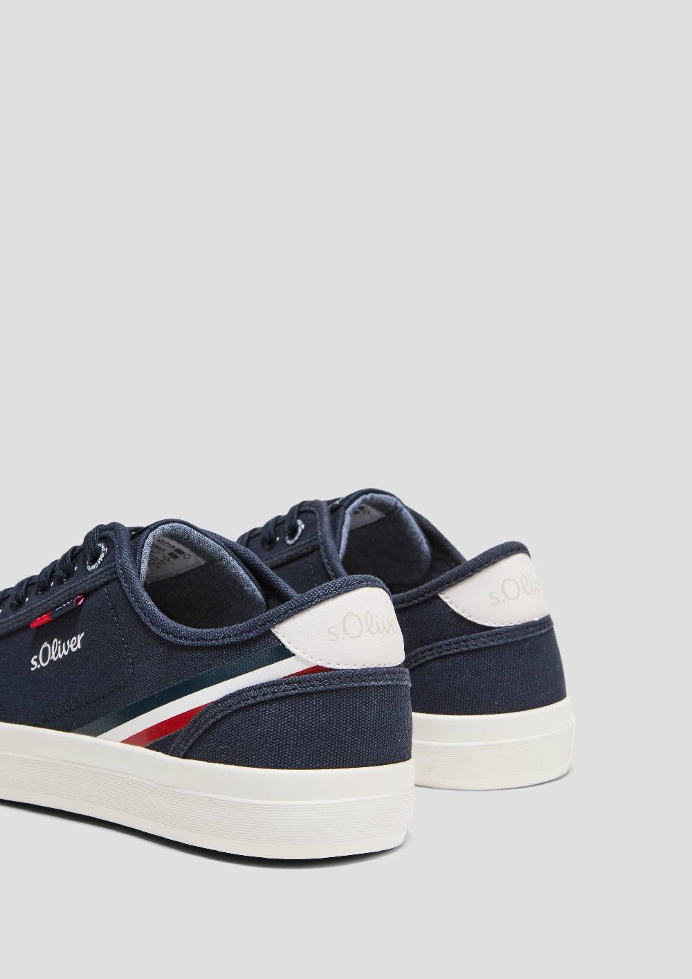 s.Oliver Sneaker mit Kontrast-Details und Logo Bestseller