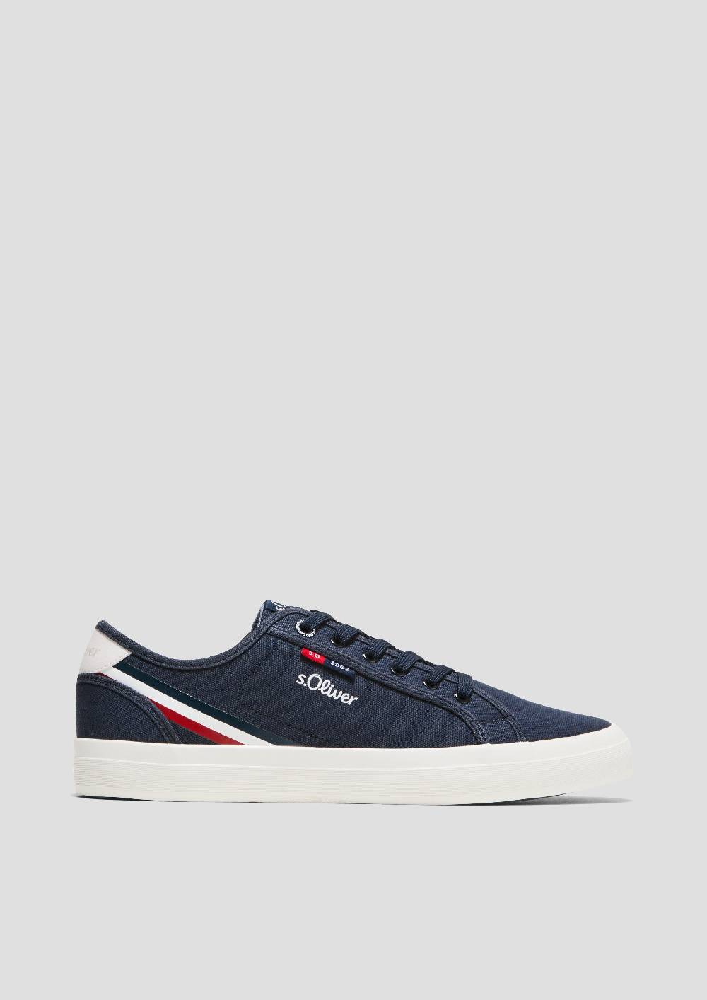 s.Oliver Sneaker mit Kontrast-Details und Logo Bestseller
