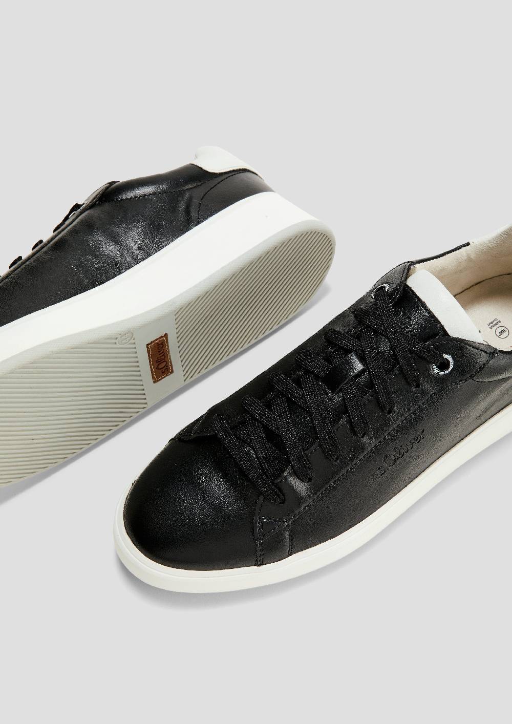 s.Oliver Sneaker in Leder-Optik Tägliche Deals
