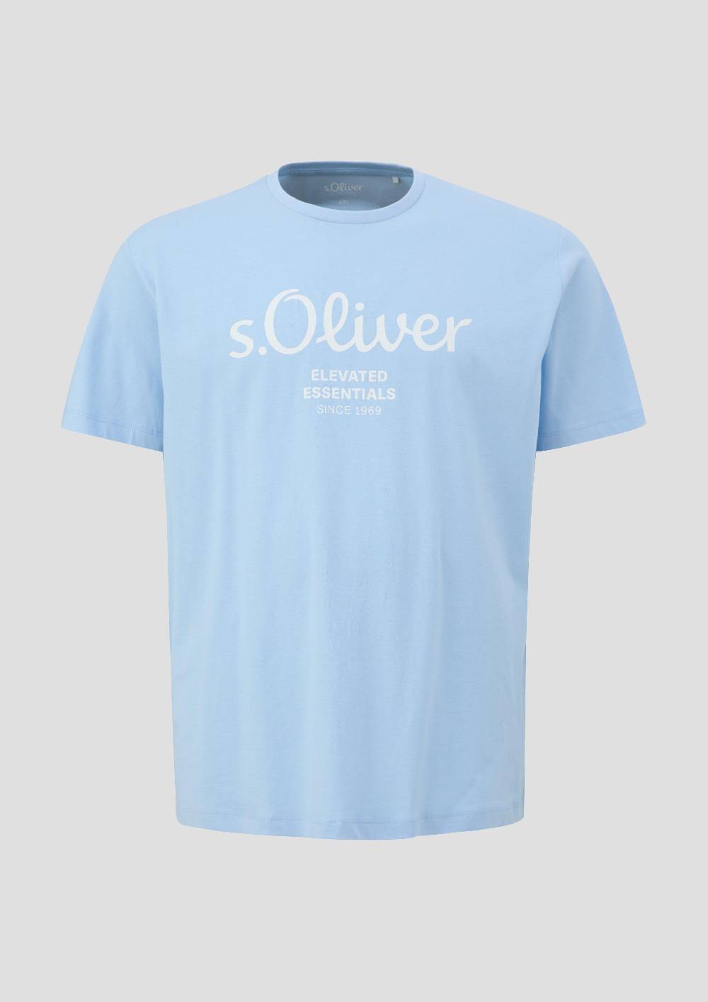 s.Oliver T-Shirt mit Label-Print Tiefpreis