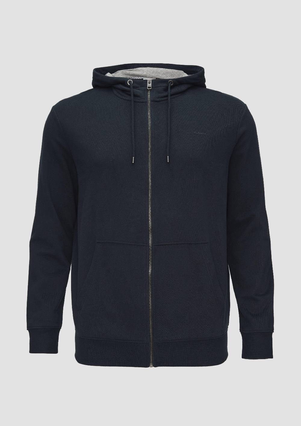 s.Oliver Sweatshirt-Jacke mit Kapuze und Logo Bis zu 50% Rabatt