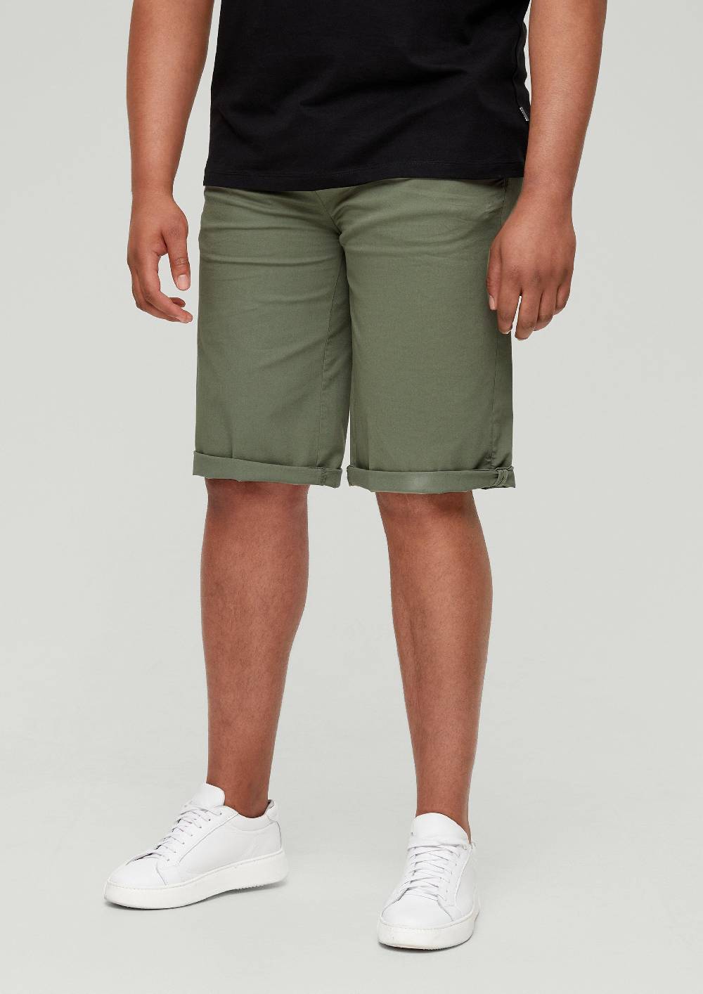 s.Oliver Relaxed: Bermuda aus Baumwollstretch Sonderangebot der Fabrik