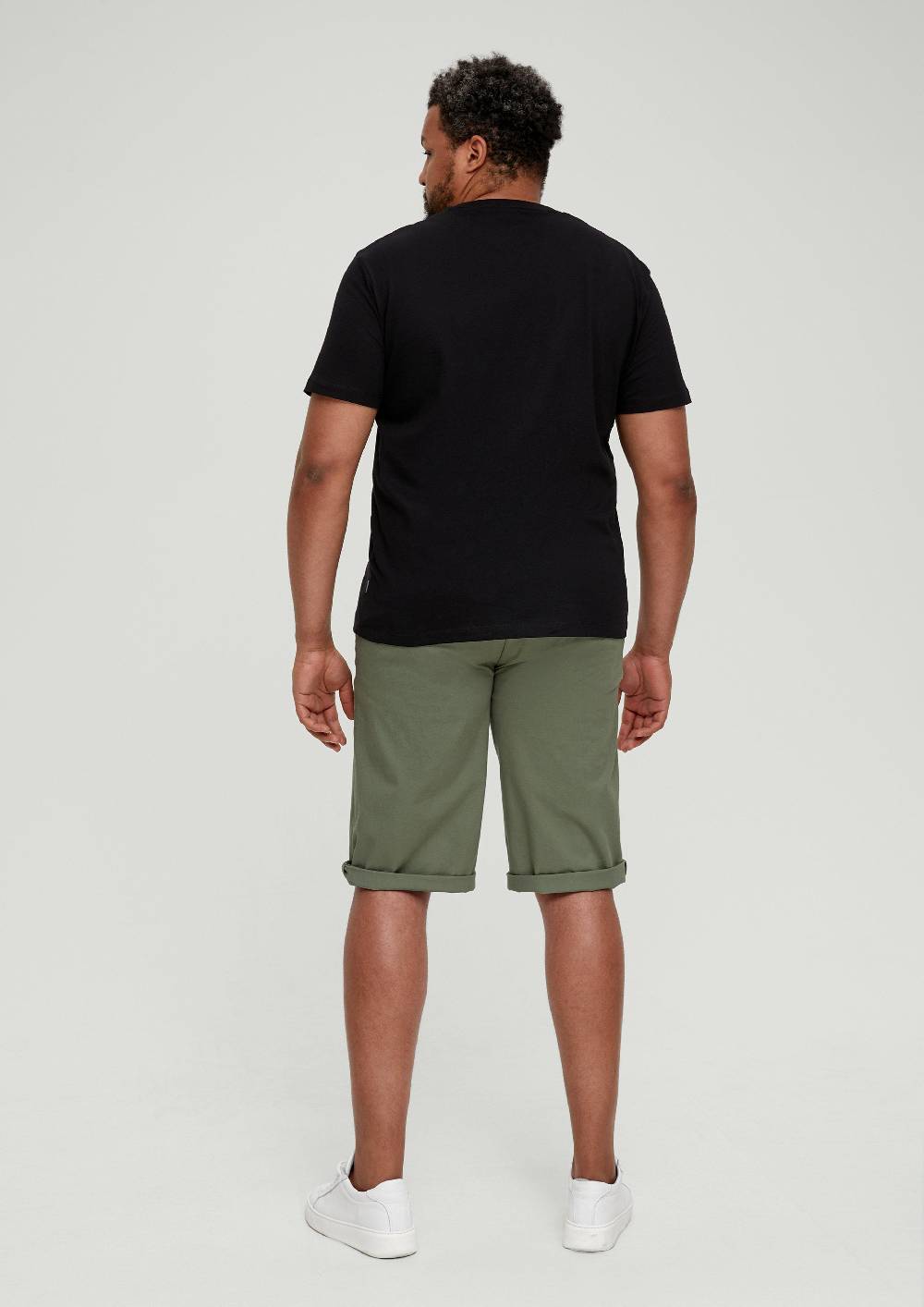 s.Oliver Relaxed: Bermuda aus Baumwollstretch Sonderangebot der Fabrik