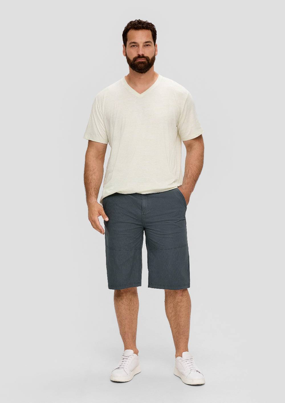 s.Oliver Bermuda-Hose aus Baumwollstretch im Relaxed Fit Bis zu 55% Rabatt